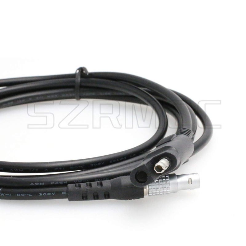 SZRMCC Trimble GPS RTK GNSS Receiver 5700 5800 R6 R7 R8 R10 46125-20C Replacement Power Cable 2 pin SAE to 0B 7 Pinâ€¦ - Image 4
